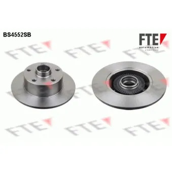 Jeu de 2 disques de frein arrière FTE BS4552SB