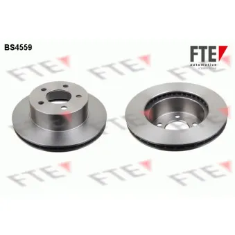 Jeu de 2 disques de frein avant FTE BS4559