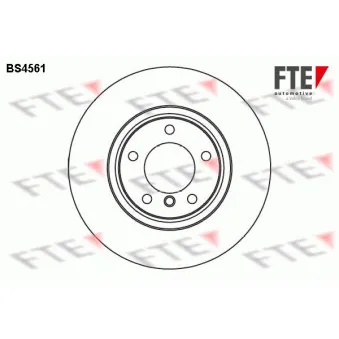 Jeu de 2 disques de frein avant FTE BS4561