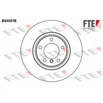 Jeu de 2 disques de frein avant FTE BS4561B