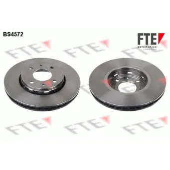 Jeu de 2 disques de frein avant FTE BS4572