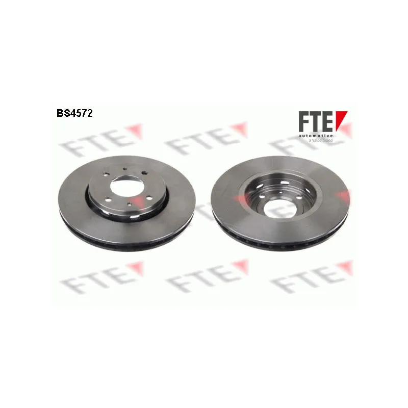 Jeu de 2 disques de frein avant FTE BS4572