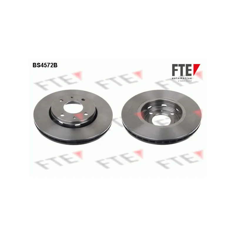 Jeu de 2 disques de frein avant FTE BS4572B