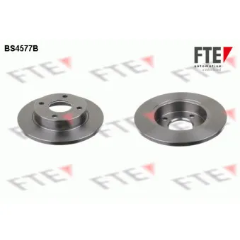 Jeu de 2 disques de frein avant FTE BS4577B