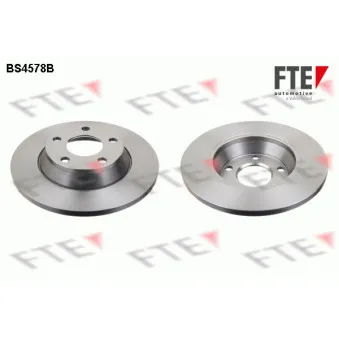 Jeu de 2 disques de frein avant FTE BS4578B