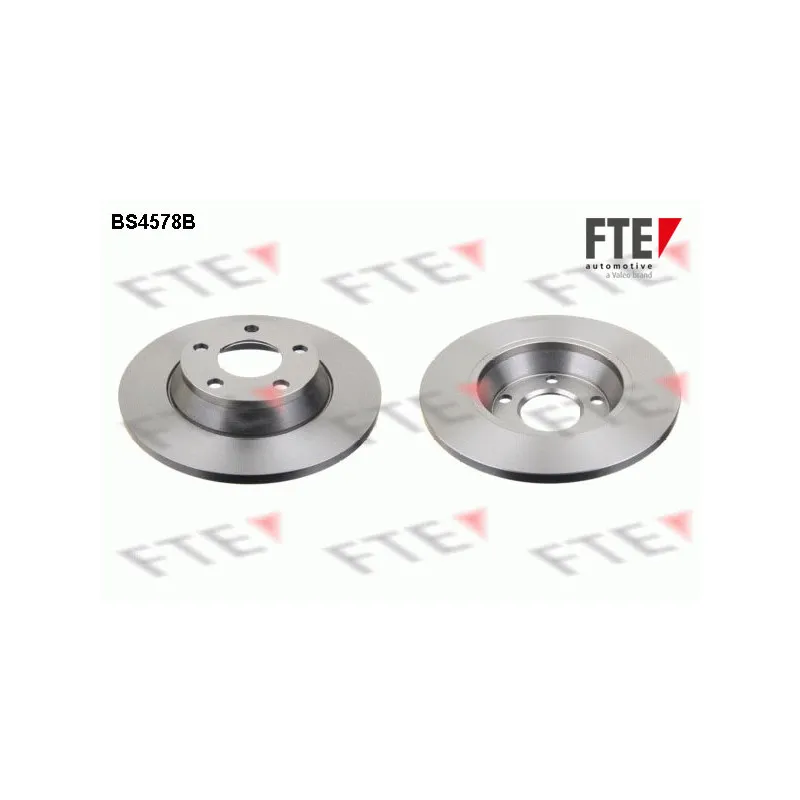 Jeu de 2 disques de frein avant FTE BS4578B