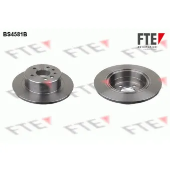 Jeu de 2 disques de frein arrière FTE BS4581B