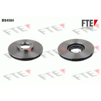 Jeu de 2 disques de frein avant FTE BS4584