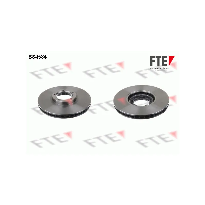 Jeu de 2 disques de frein avant FTE BS4584