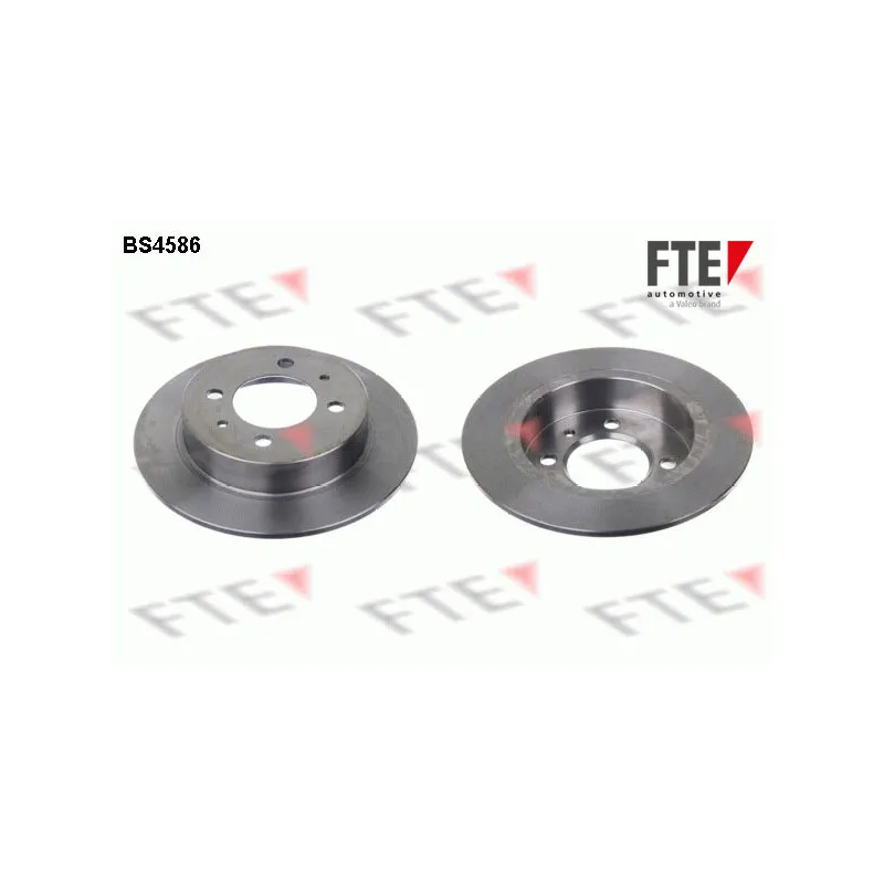 Jeu de 2 disques de frein arrière FTE BS4586