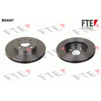 Jeu de 2 disques de frein avant FTE BS4587