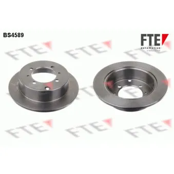Jeu de 2 disques de frein arrière FTE BS4589