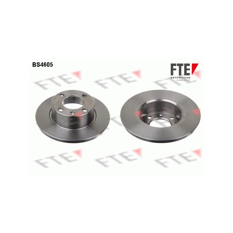 Jeu de 2 disques de frein arrière FTE BS4605