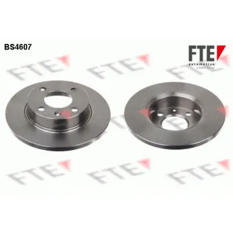 Jeu de 2 disques de frein avant FTE BS4607