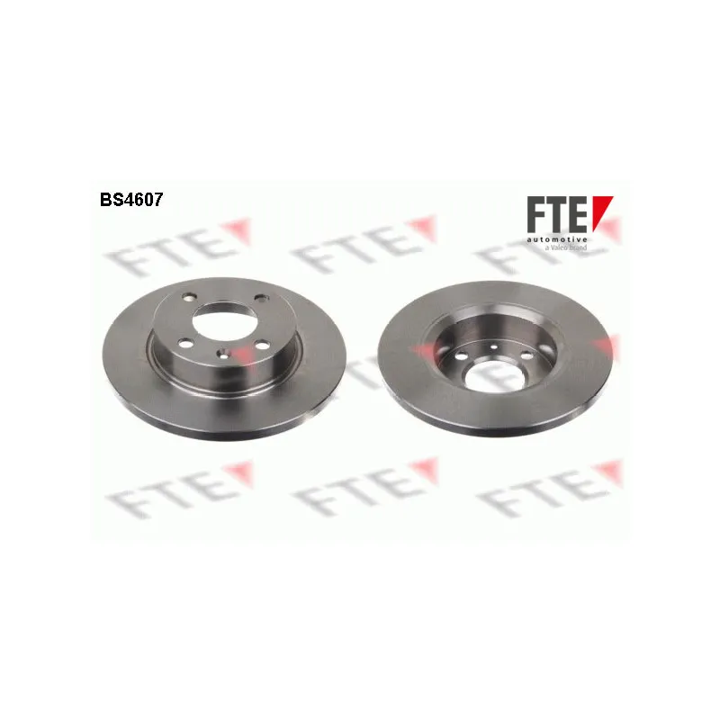 Jeu de 2 disques de frein avant FTE BS4607