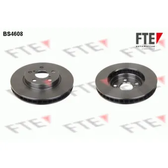 Jeu de 2 disques de frein avant FTE BS4608