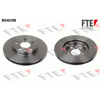 Jeu de 2 disques de frein avant FTE BS4620B