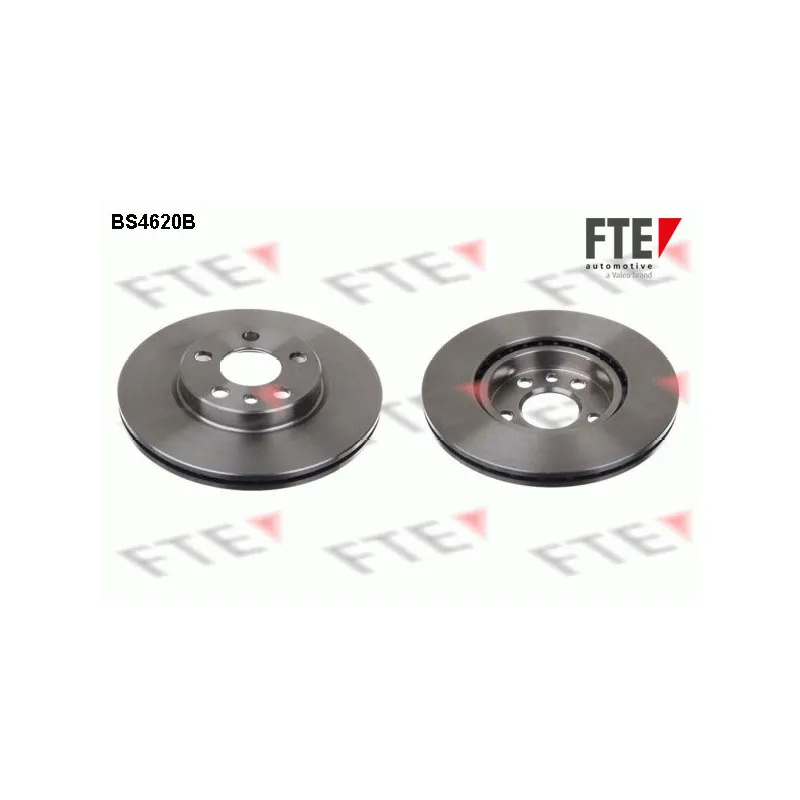 Jeu de 2 disques de frein avant FTE BS4620B