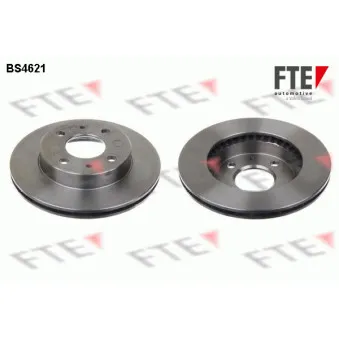 Jeu de 2 disques de frein avant FTE BS4621