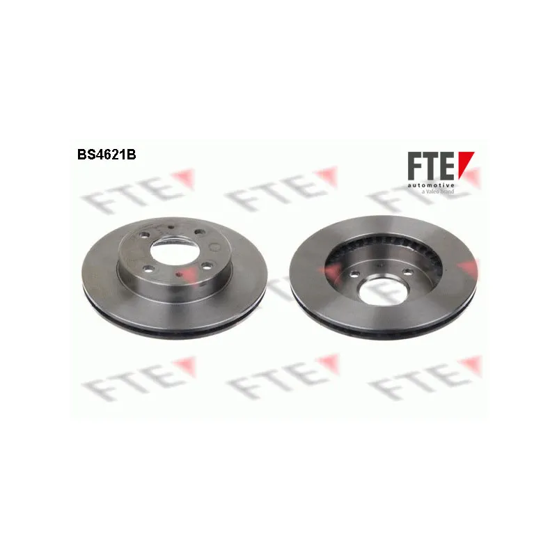 Jeu de 2 disques de frein avant FTE BS4621B