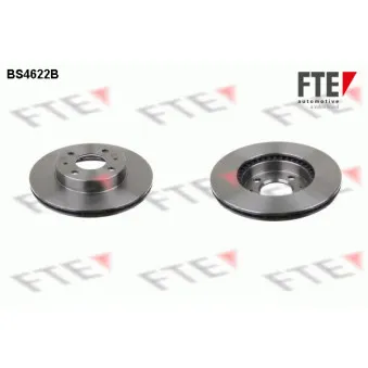 Jeu de 2 disques de frein avant FTE BS4622B