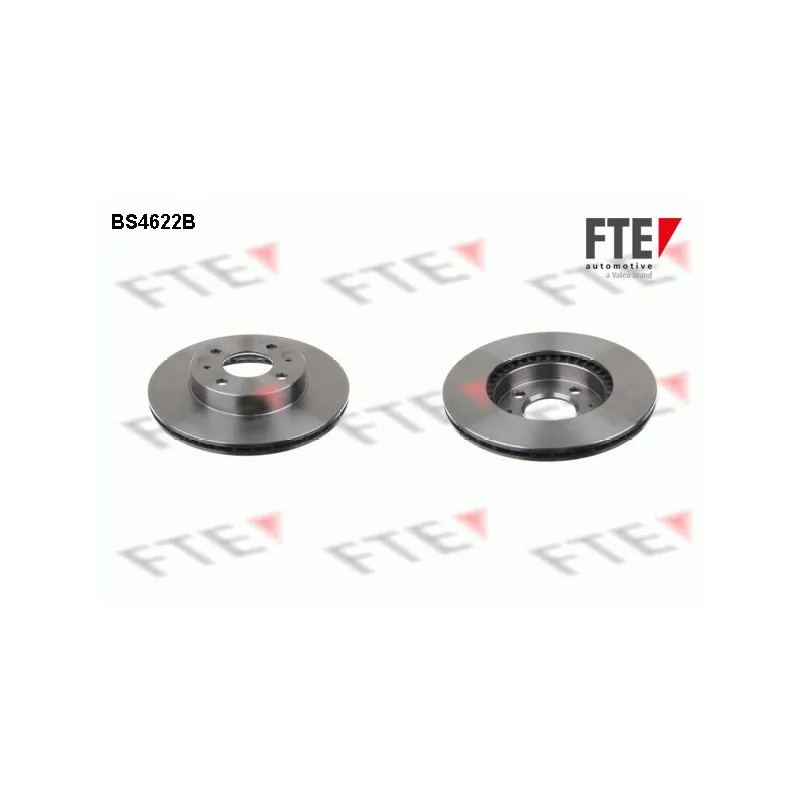 Jeu de 2 disques de frein avant FTE BS4622B