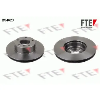 Jeu de 2 disques de frein avant FTE BS4623