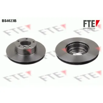 Jeu de 2 disques de frein avant FTE BS4623B