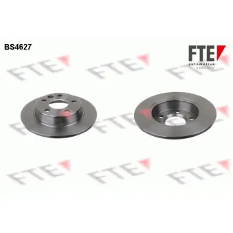 Jeu de 2 disques de frein arrière FTE BS4627