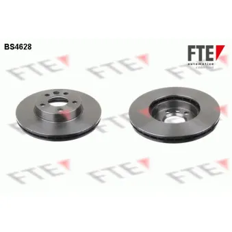 Jeu de 2 disques de frein avant FTE