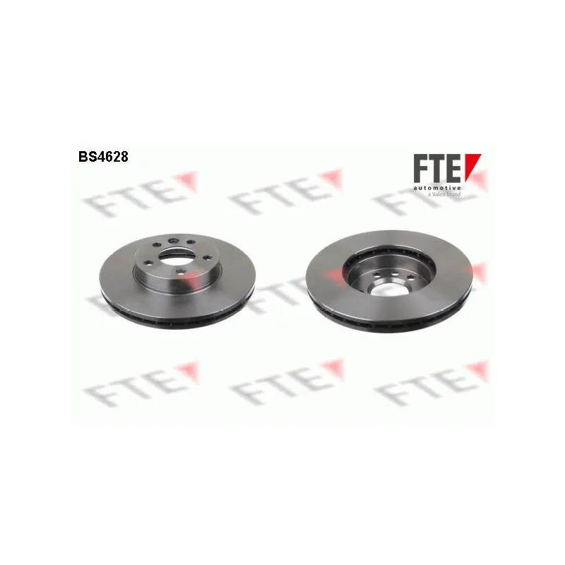 Jeu de 2 disques de frein avant FTE BS4628