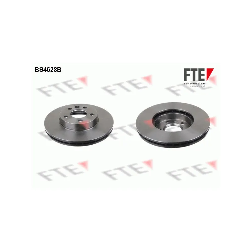 Jeu de 2 disques de frein avant FTE BS4628B