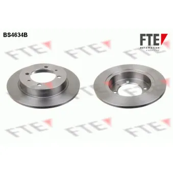 Jeu de 2 disques de frein arrière FTE BS4634B