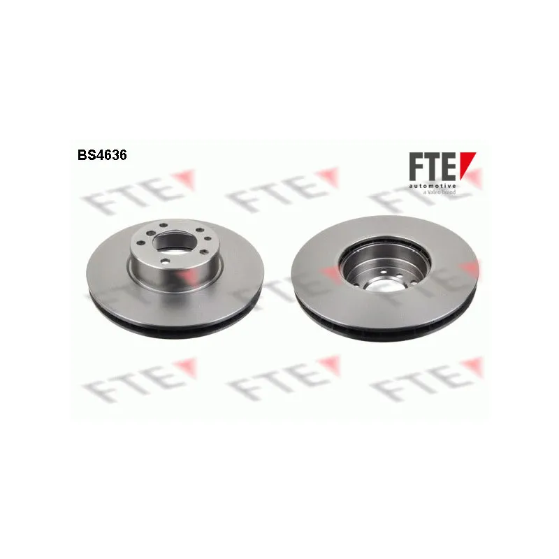 Jeu de 2 disques de frein avant FTE BS4636