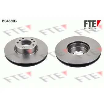 Jeu de 2 disques de frein avant FTE BS4636B