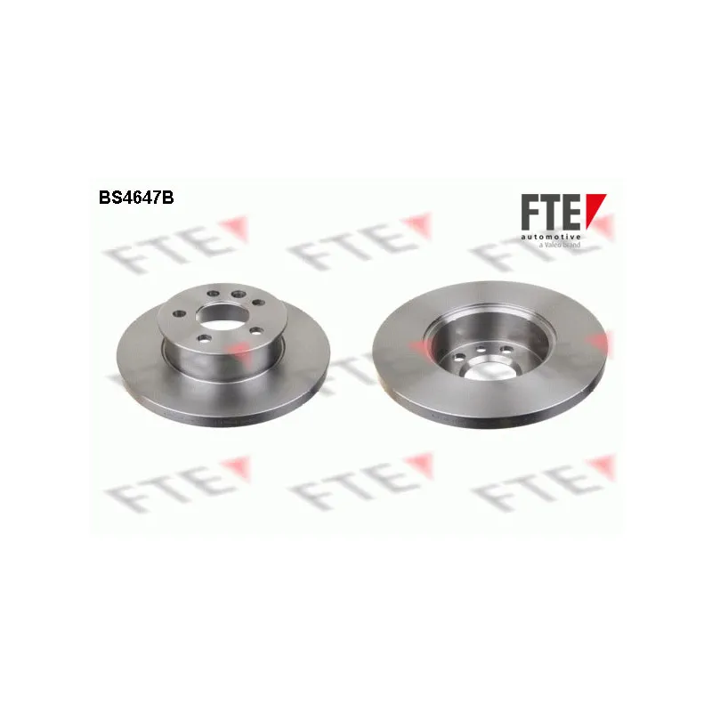 Jeu de 2 disques de frein avant FTE BS4647B