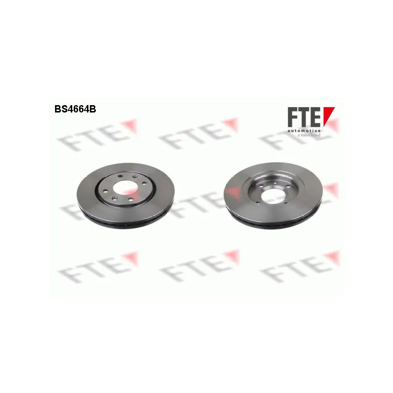 Jeu de 2 disques de frein avant FTE BS4664B