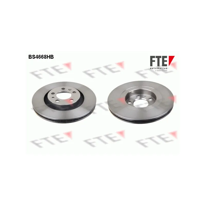 Jeu de 2 disques de frein avant FTE BS4668HB