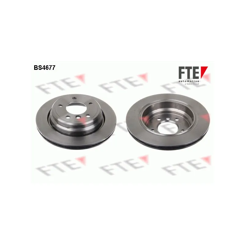 Jeu de 2 disques de frein arrière FTE BS4677