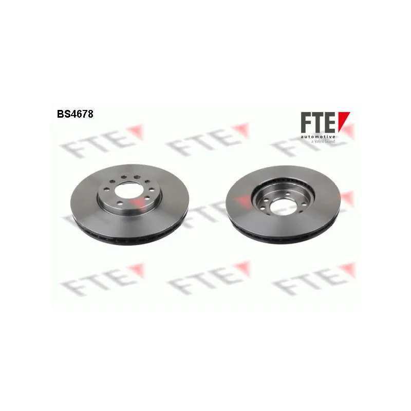 Jeu de 2 disques de frein avant FTE BS4678