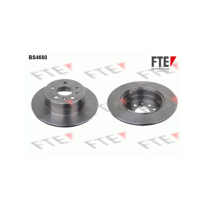 Jeu de 2 disques de frein arrière FTE BS4680