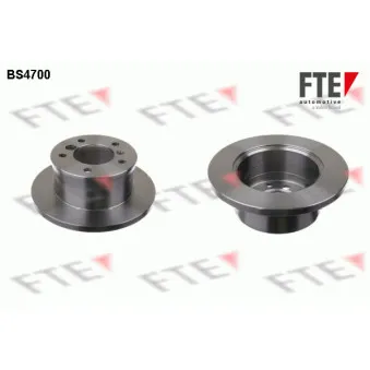Jeu de 2 disques de frein arrière FTE BS4700