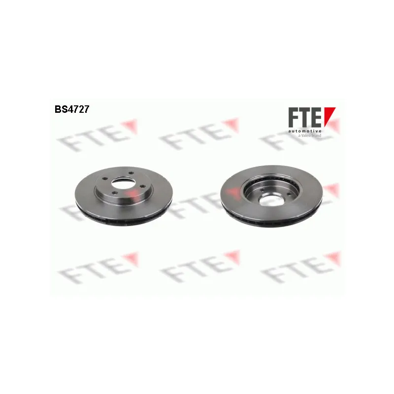 Jeu de 2 disques de frein avant FTE BS4727