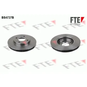 Jeu de 2 disques de frein avant FTE BS4727B
