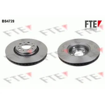Jeu de 2 disques de frein avant FTE BS4728