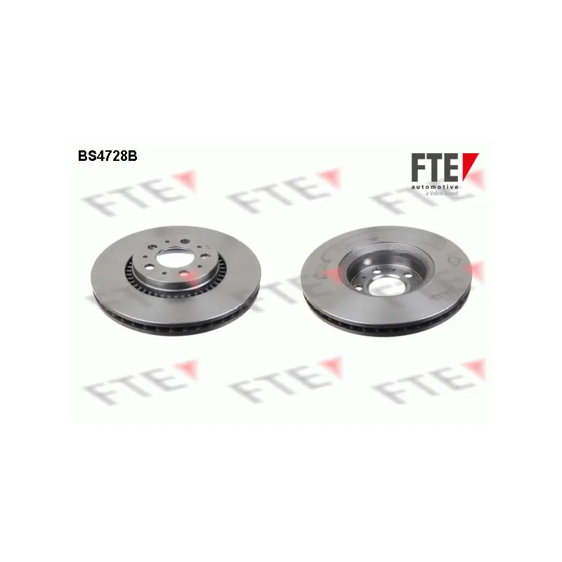 Jeu de 2 disques de frein avant FTE BS4728B