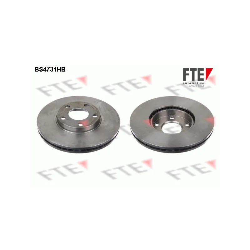 Jeu de 2 disques de frein avant FTE BS4731HB