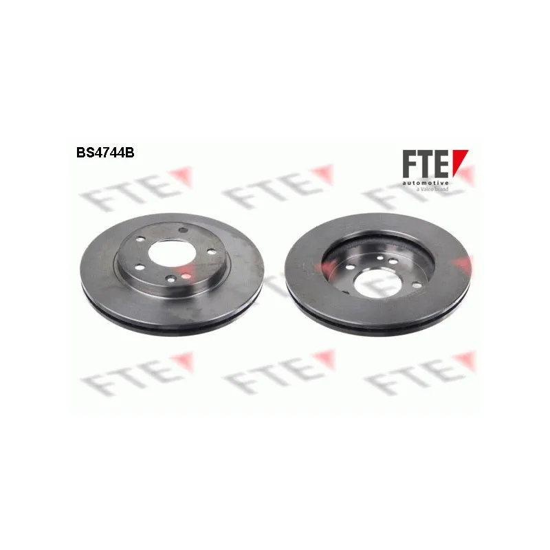 Jeu de 2 disques de frein avant FTE BS4744B
