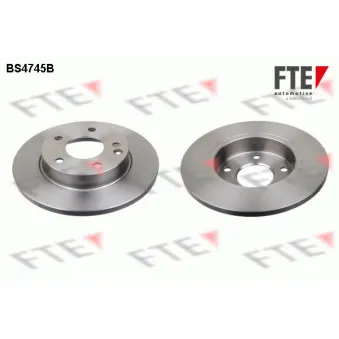 Jeu de 2 disques de frein avant FTE BS4745B