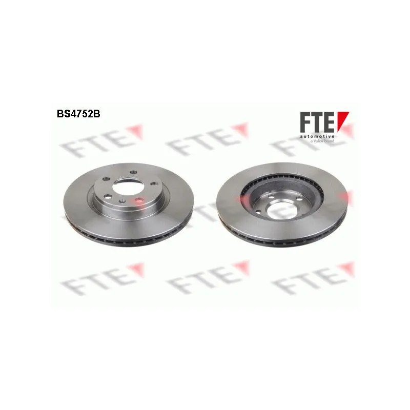 Jeu de 2 disques de frein avant FTE BS4752B